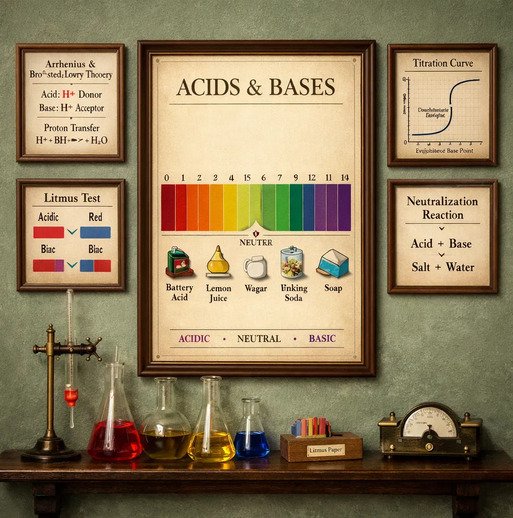 الاحماض والقواعد