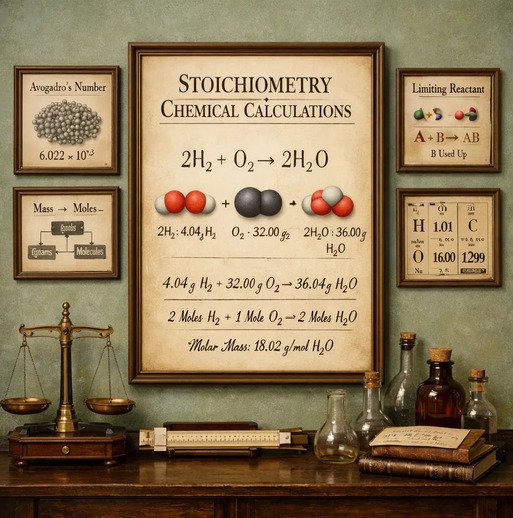 الحسابات الكيميائية